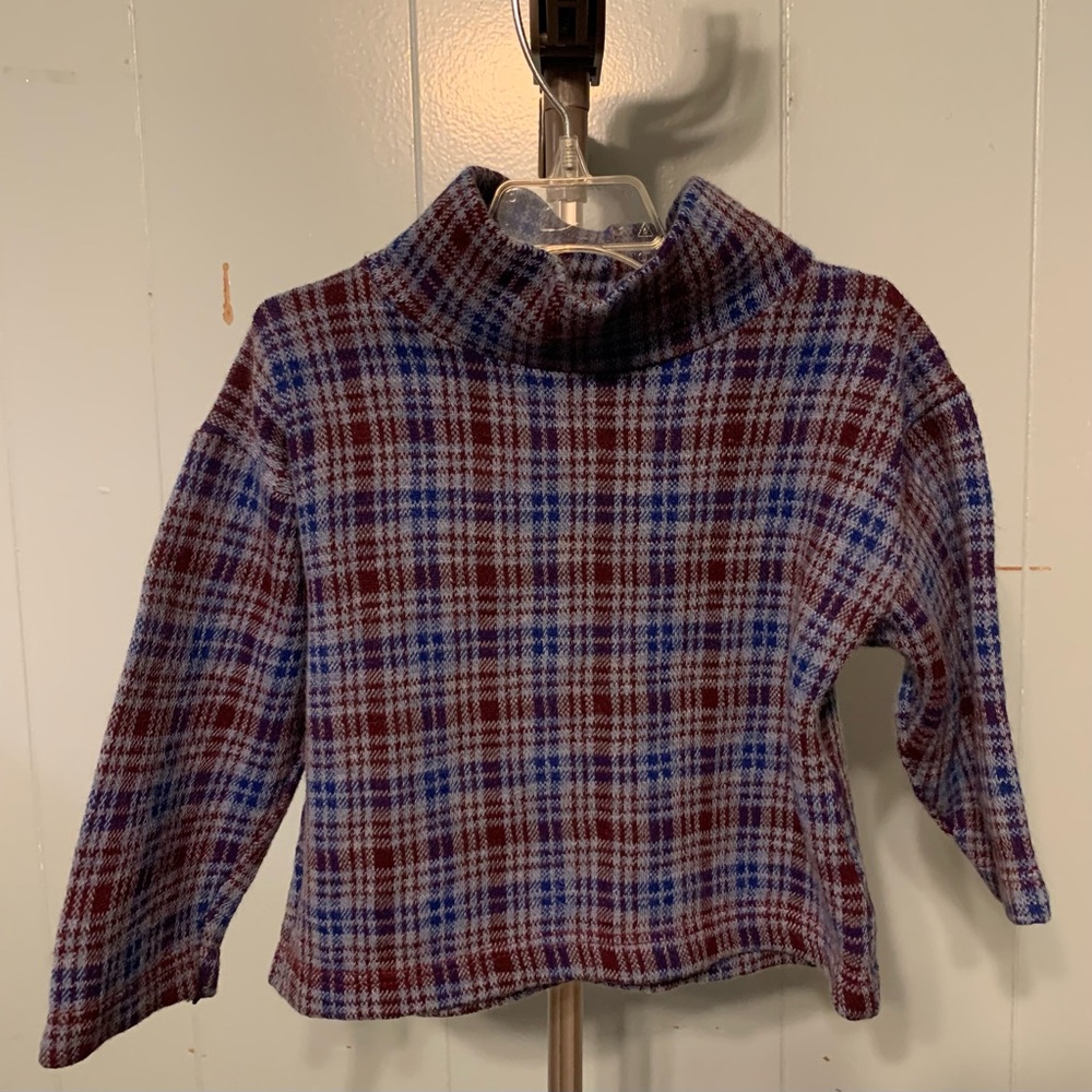 Vintage Sonia's Casuals Blue & Purple Sweater 3T